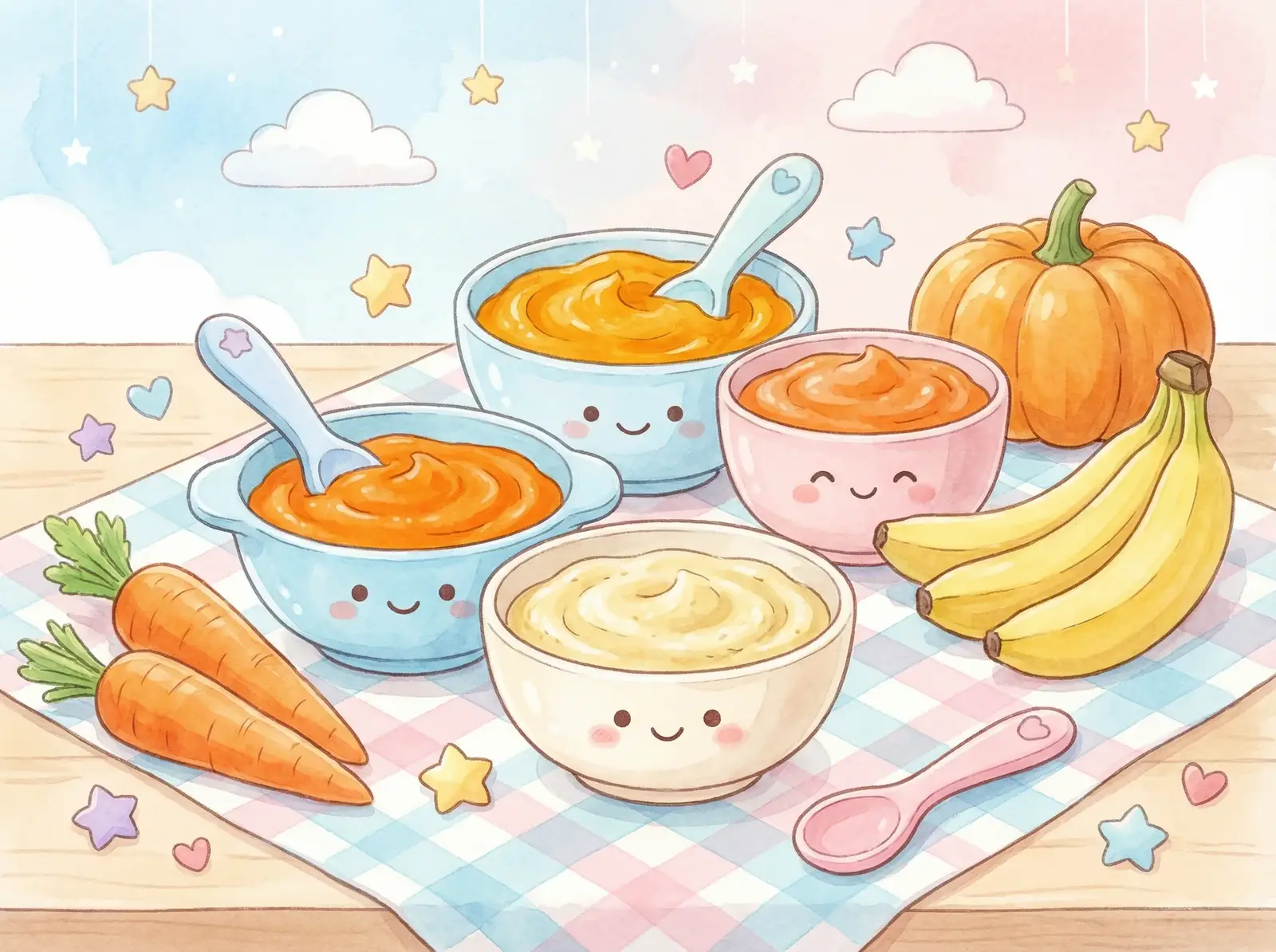 南瓜泥辅食制作教程 - 蜜芽