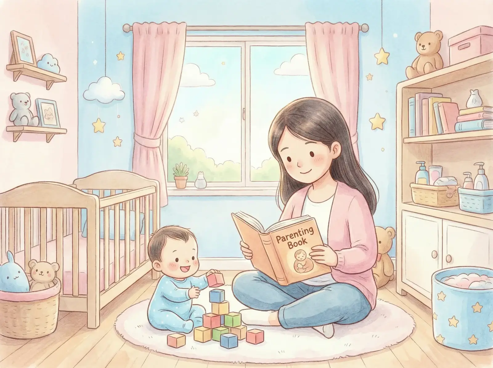 妈妈与宝宝一起学习成长 - 蜜芽